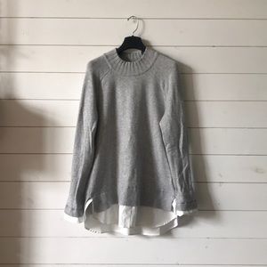 Maternity- A Pea in the Pod Faux Layer Sweater